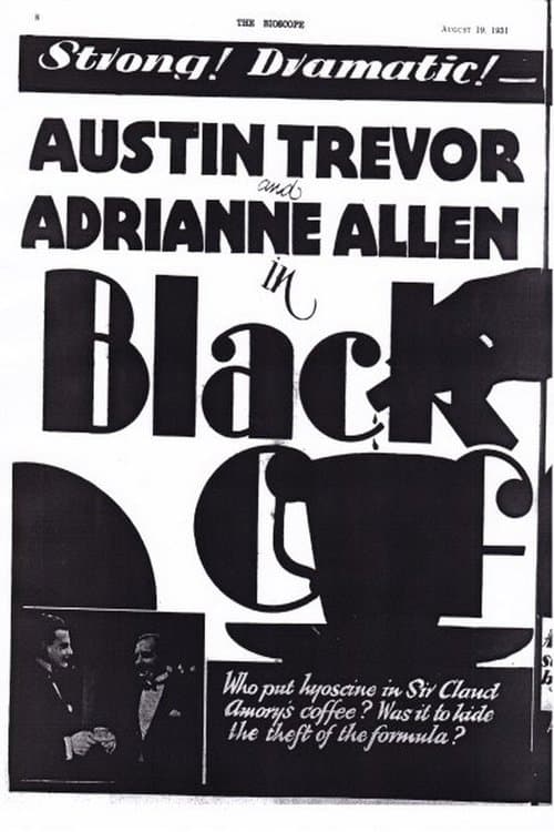 Poster for Black Coffee