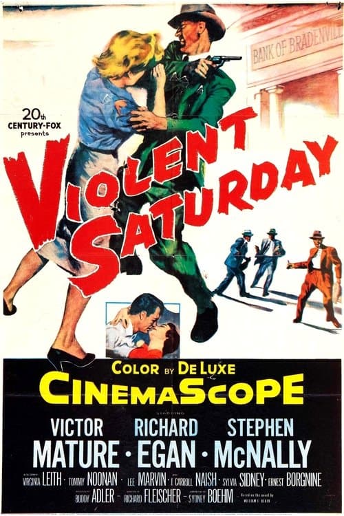 Poster for Violent Saturday