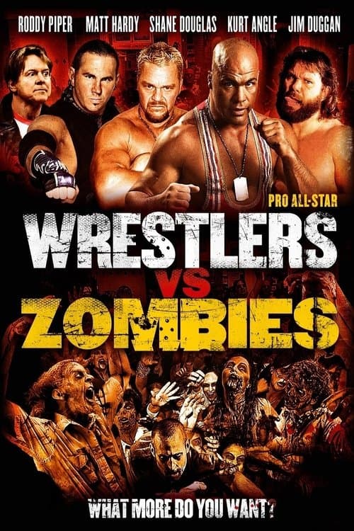Poster for Pro Wrestlers vs Zombies