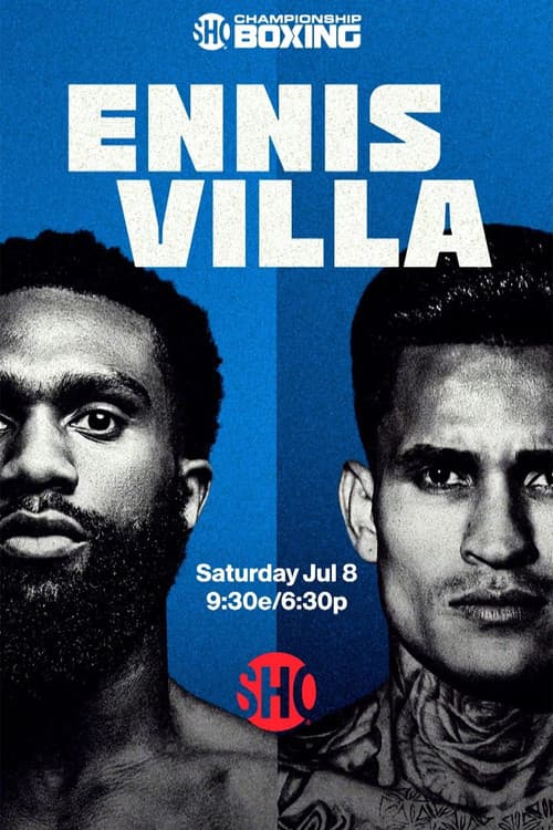 Poster for Jaron Ennis vs. Roiman Villa