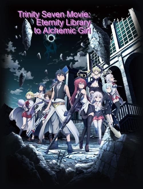 Poster for Trinity Seven: Eternity Library & Alchemic Girl