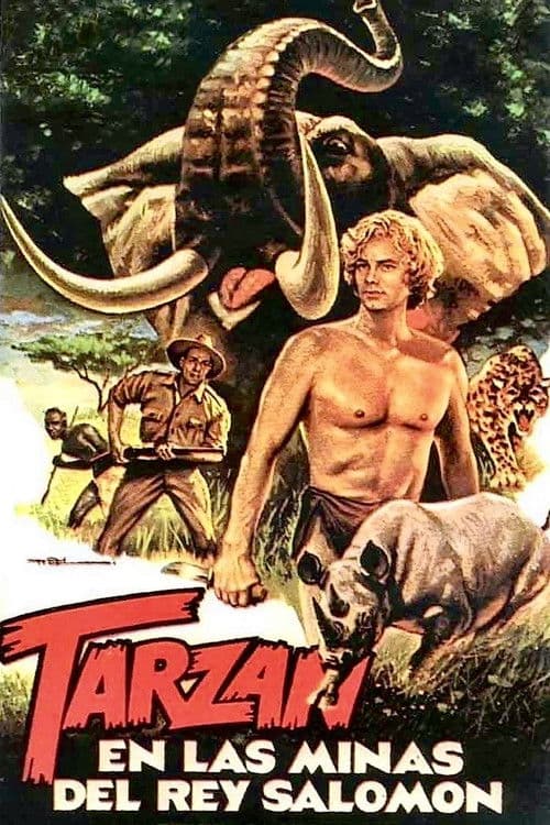 Poster for Tarzan in King Solomon's Mines