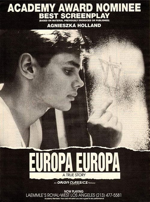 Poster for Europa Europa