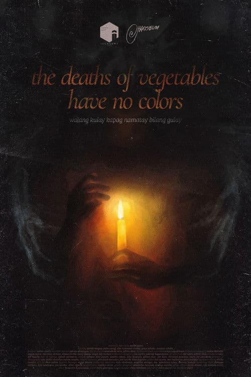 Poster for the deaths of vegetables have no colors