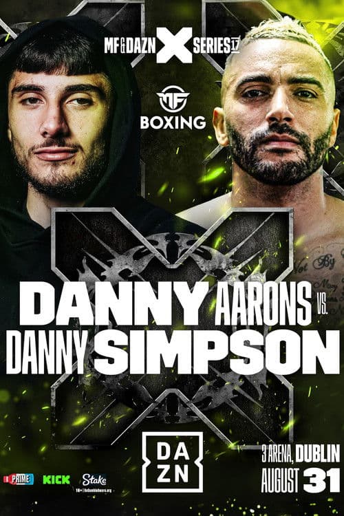Poster for Danny Aarons vs. Danny Simpson
