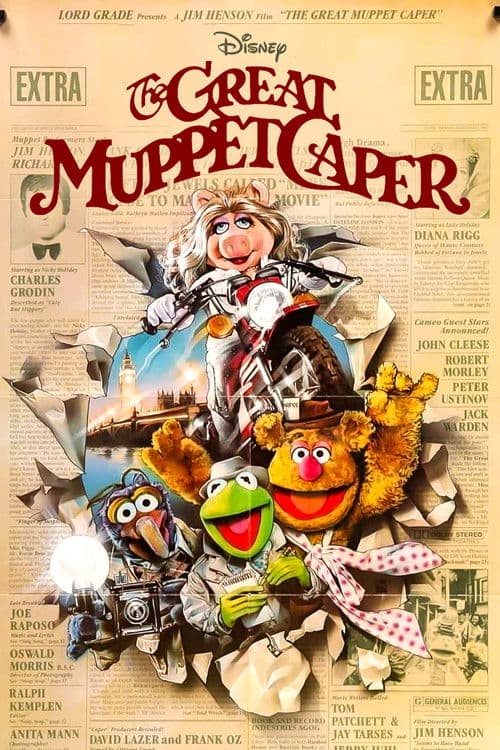 Poster for The Great Muppet Caper